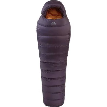 Mountain Equipment Helium 800 Long Sleeping Bag Purple, Reg/Left Zip