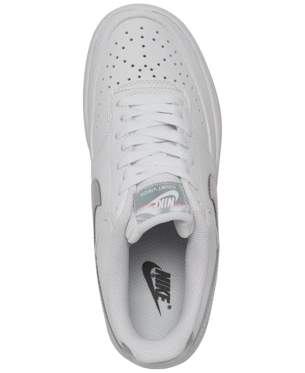 Nike Women's Court Vision Low Shoes, White