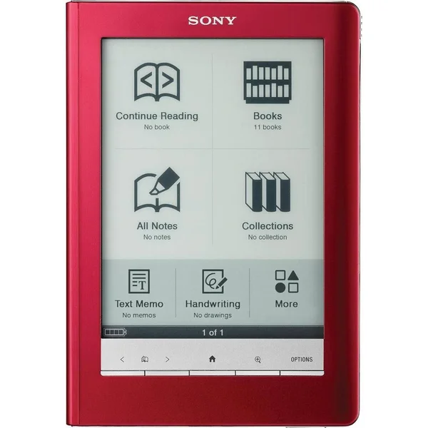 Sony Digital Reader Touch Edition - Red