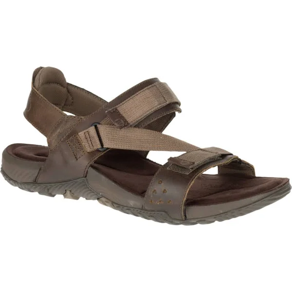 Merrell Men's Terrant Strap Sandal - 15 - Dark Earth