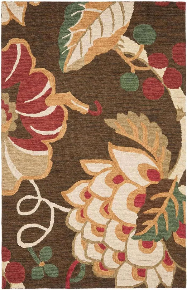 Safavieh Jardin JAR326A Brown, Multi 4& x 6& Area Rug