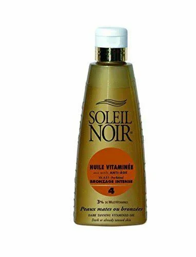 Soleil Noir Dark Tanning Vitamined Oil SPF 4 150ml