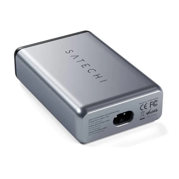 75W Dual Type-C PD Travel Charger - UK