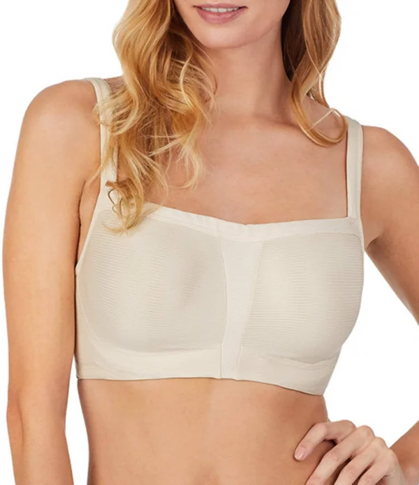 Le Mystere High-Impact Mesh Panel Convertible Sports Bra - 36d