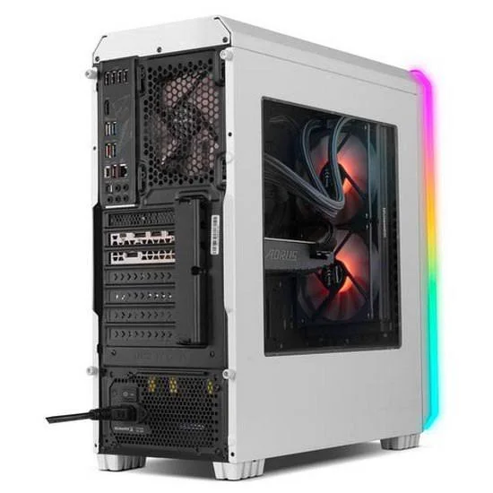 Micro ATX/ATX Midtower Case Nox NX Hummer MC Pro RGB LED, 46 x 47 x 20