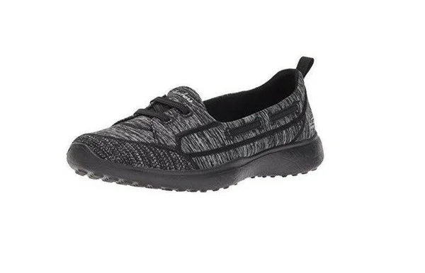Women's Skechers Microburst Topnotch Walking Slip-On - Size: US 8.5, Black