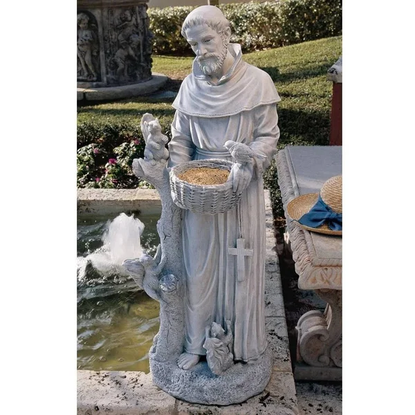 Design Toscano Natures Nurturer St. Francis Garden Statue