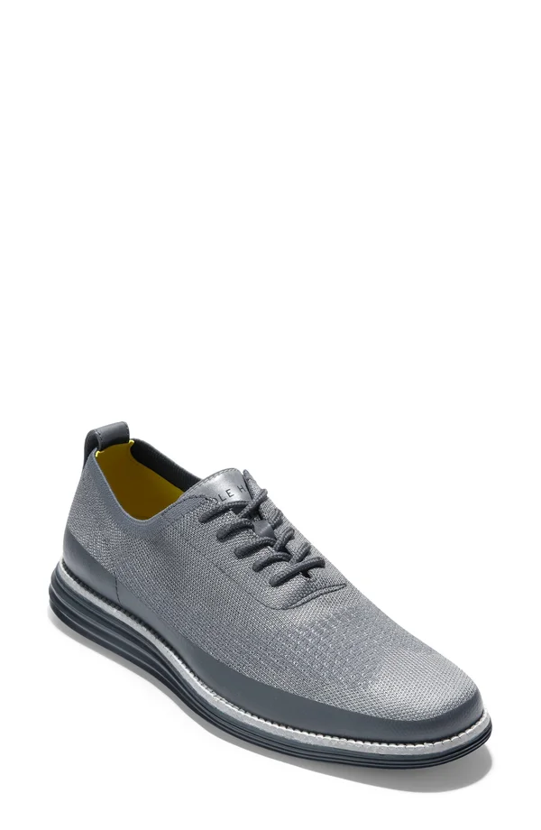 Cole Haan Original Grand Wingtip - Grey - 10.5 M
