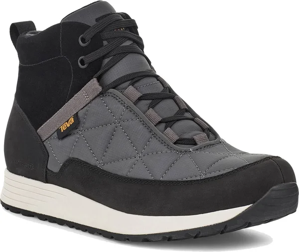 Teva Ember Commute Waterproof Boot - Men's Black/Grey - 8.5