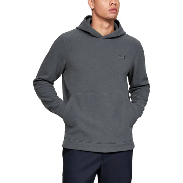 Under Armour Men's OffGrid Fleece Hoodie - Gray, XXL