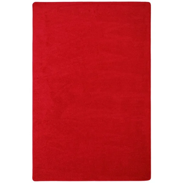 Joy Carpets Endurance 6& x 6& Classroom Rug in Red