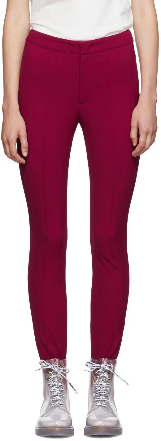 Athleisure Pants - Moncler Grenoble, Women, Pink