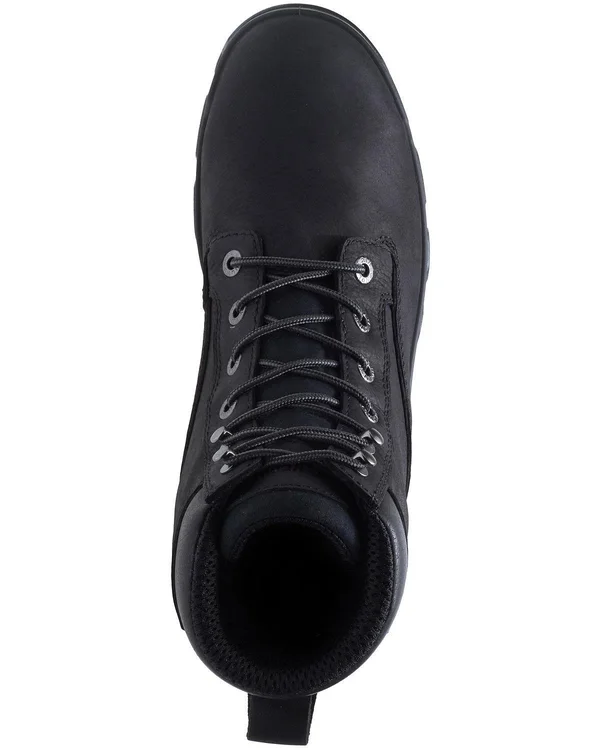 Men's Wolverine Chainhand Waterproof Soft Toe Work Boot, Size: 13, Black
