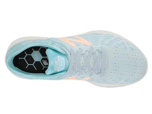 New Balance Women's Fresh Foam Beacon V2 Running Shoe, Size: 9, Camden Fog/Newport Blue