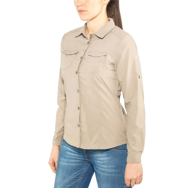 Craghoppers Women's Nosilife Adventure II LS Shirt - 8 - Mushroom