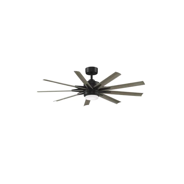 Fanimation Odyn Custom Motor with LED Light Kit - Black - MAD8152BLW