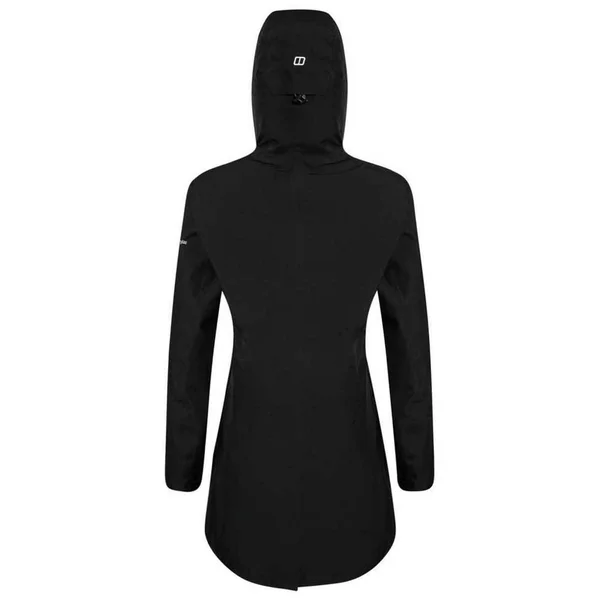 Berghaus Womens Limosa Long Waterproof Jacket Jet Black 10