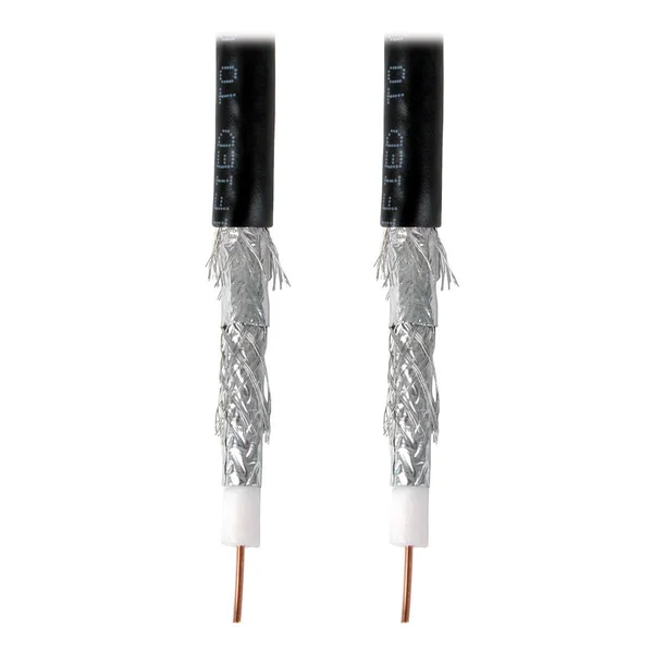 Tripp Lite Bulk cable - RG-6/U - Quad shielded coaxial 1000 ft - Black