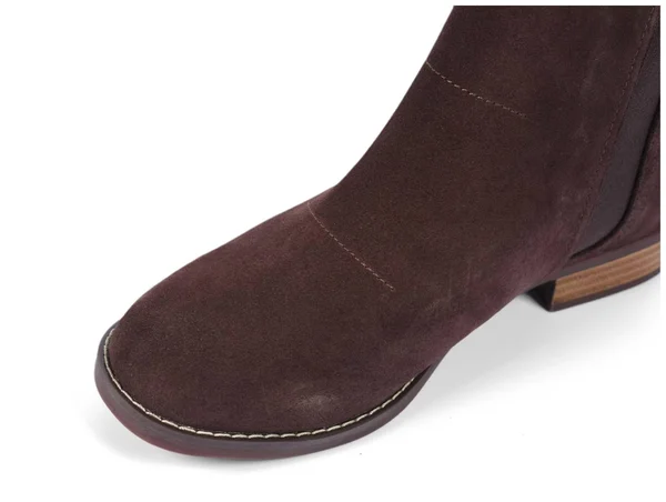 Spenco Ivy Women's Suede Ankle Boot French Roast - 10 Wide