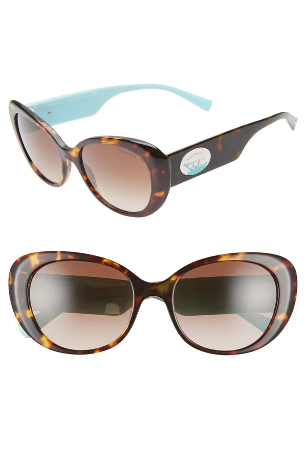 Tiffany TF4153 Havana - Brown Lens Sunglasses