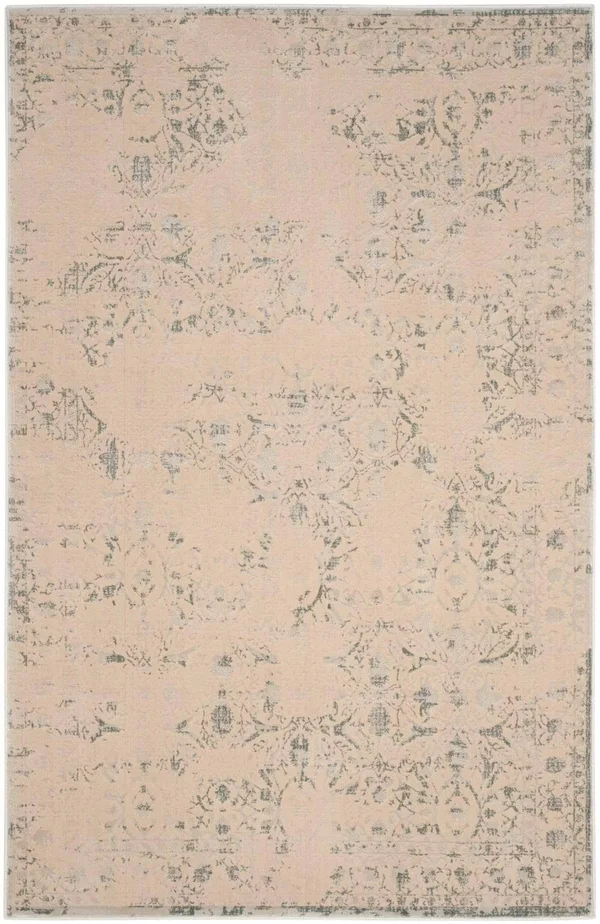 Safavieh Brilliance BRL502B 6&7x22 x 6&7x22 Round Cream, Light Blue Area Rug