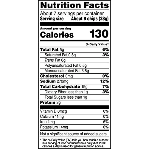 Stacy&s Pita Chips, Garden Veggie Medley, 7.3 Ounce (Pack of 12)