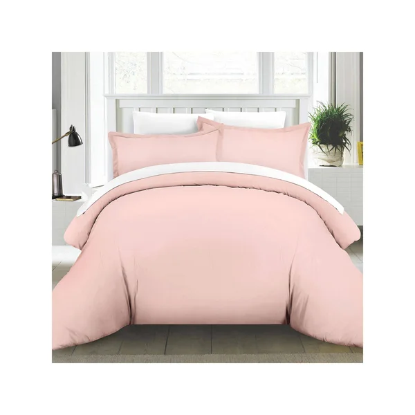 Pointehaven Duvet Cover Set - Color: Rose - Size: King/Cali King