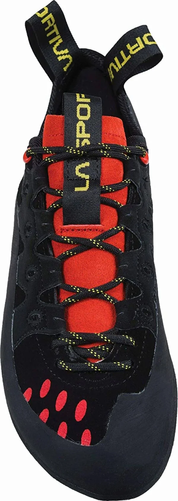 La Sportiva Tarantulace Climbing Shoes - Men's Black/Poppy, 41