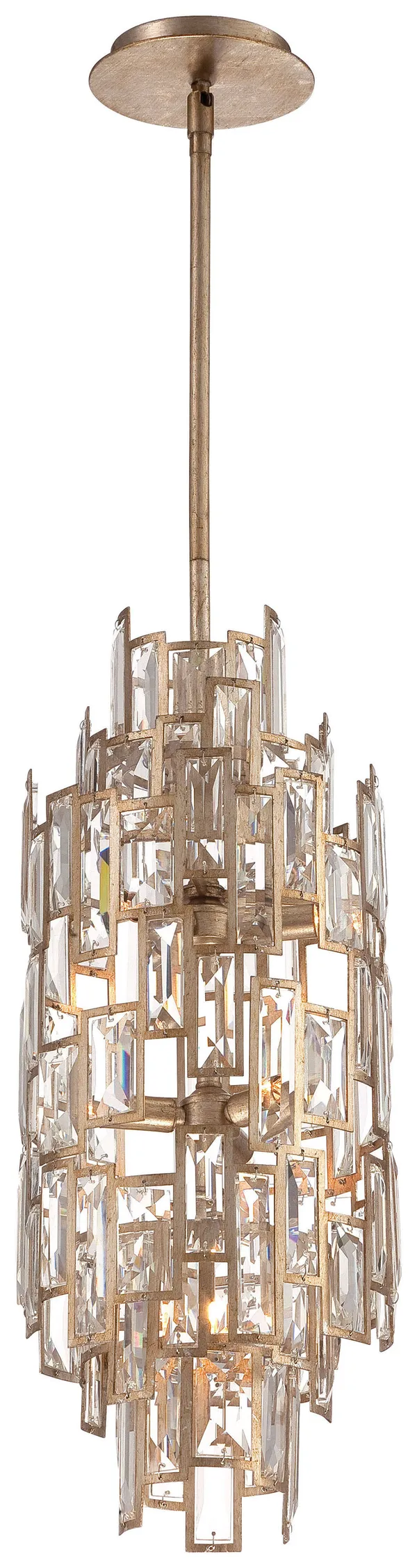 Minka Metropolitan N6671-274 - Bel Mondo 7 Light Pendant - Luxor Gold