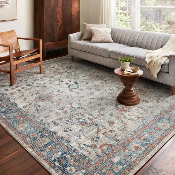 Alexander Home Charlotte Vintage Transitional Area Rug - 2&-8x22 x 10&-6x22 Runner
