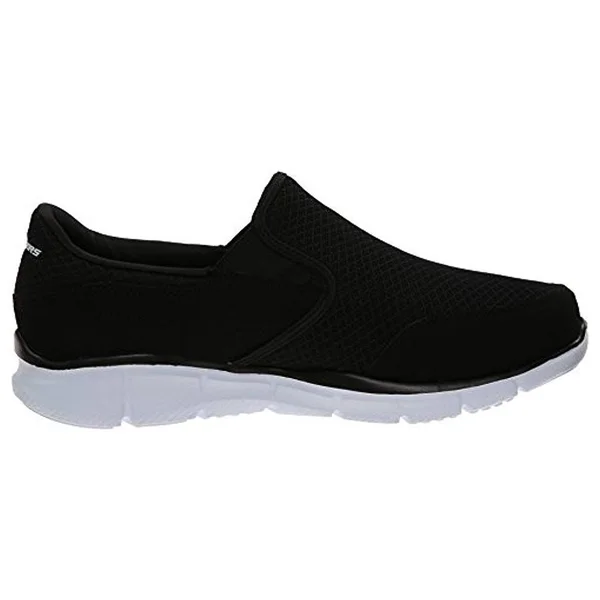 Skechers Sport Men's Equalizer Persistent Slip-On Sneaker, Black/White
