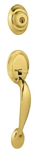 Kwikset - Dakota Handleset, Single Cylinder, Satin Nickel, 687DA 15