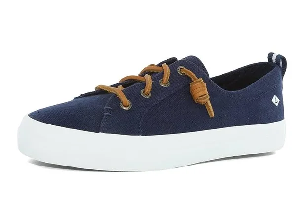 Sperry Women's Crest Vibe Linen (6.5 Navy)