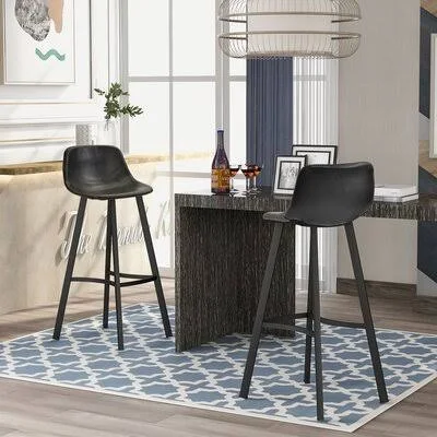 Gerthud 28.8x22 Bar Stool 17 Stories Color: Light Brown