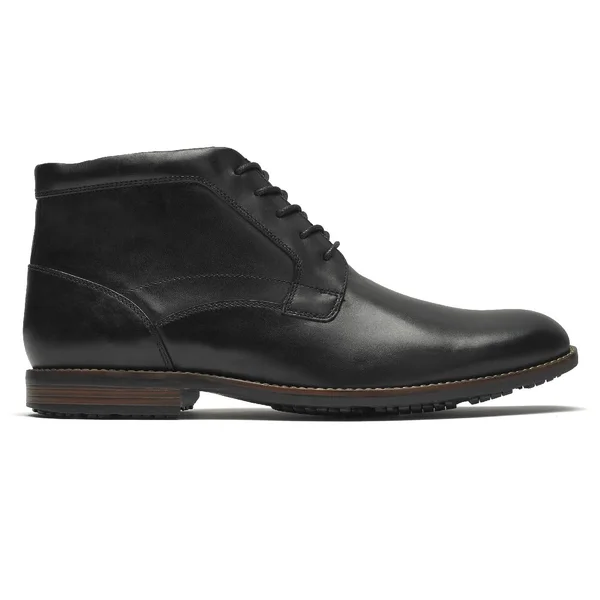 Rockport Mens Dustyn Chukka Boot - Size 10.5 - Black