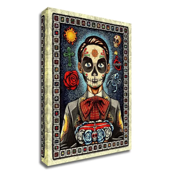 Tangletown Fine Art 16x22 x 12x22 Muerto by Nicholas Ivins Print on Canvas