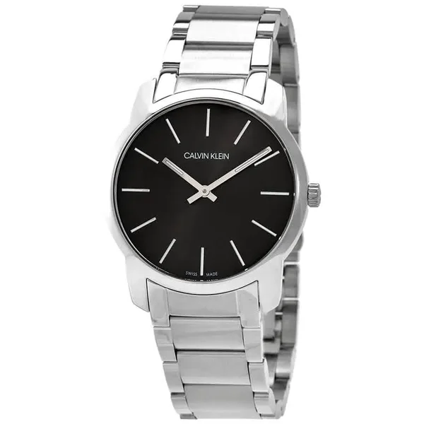 Calvin Klein City Extension Quartz Black Dial Unisex Watch K2G22143