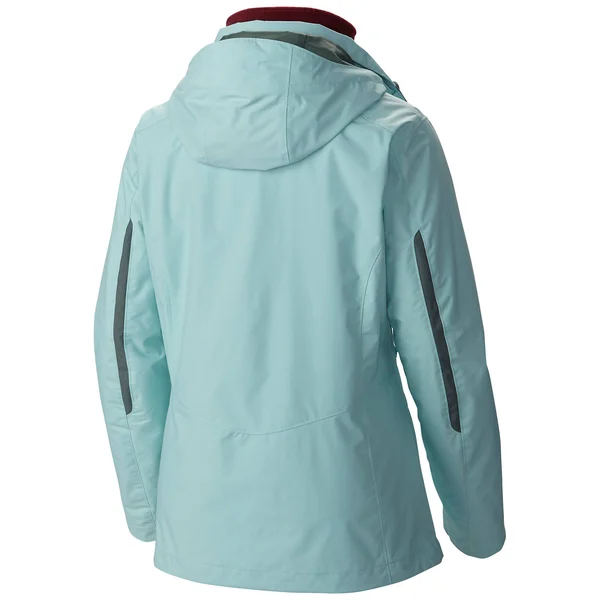 Columbia Bugaboo Womens 1x Plus Size 3in1 Winter Snow Parka/Jacket/Coat Spray, Blue