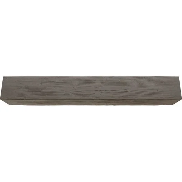 Ekena Millwork BMSD2C0120X060X216HD 12x22W x 6x22H x 18&L 2-Sided (L-beam) Sandblasted Endurathane Faux Wood Ceiling Beam - Natur