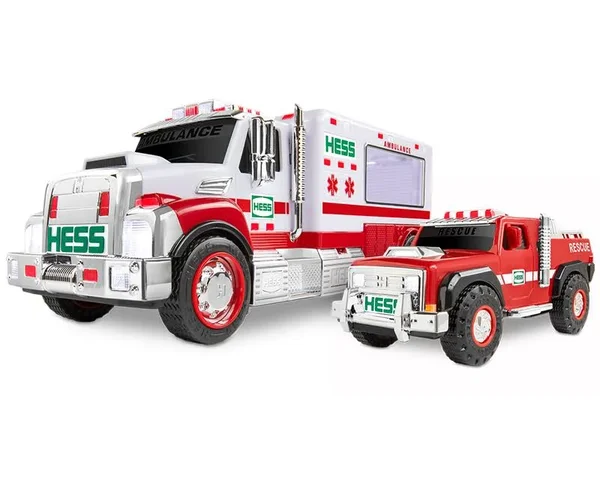 Hess 2020 Toy Truck - Ambulance and Rescue, Size: 4.4