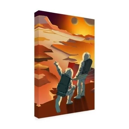 Trademark Art Nasa 'Surveyors Wanted' Canvas Art