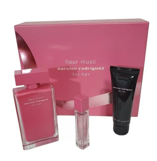 Narciso Rodriguez Fleur Musc Perfume Gift Set for Women