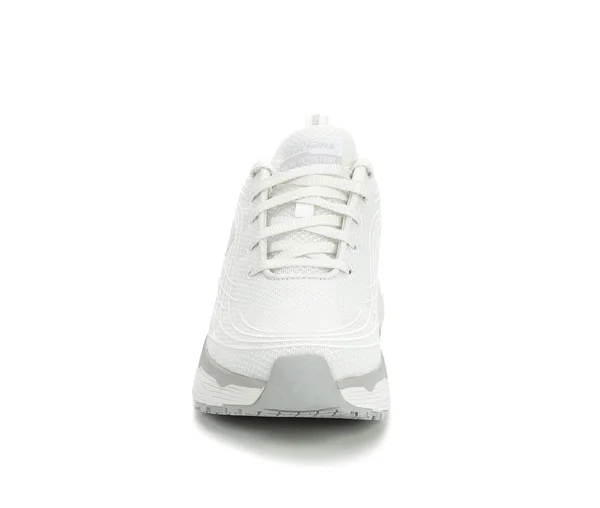 Women's Skechers Work Elite Slip Resistant 108016 Slip Resistant Shoes in White Medium