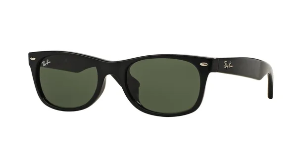 Ray-Ban RB2132F-901/58 New Wayfarer Classic Sunglasses - Black Frame/Green Classic G15 Lens - 58mm