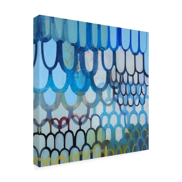 Trademark Art Naomi Taitz Duff 'Undulations' Canvas Art
