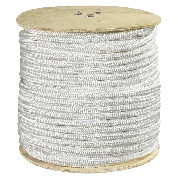 Partners Brand Twr127 Double Braided Nylon Rope, 6, 500 lb, 1/2