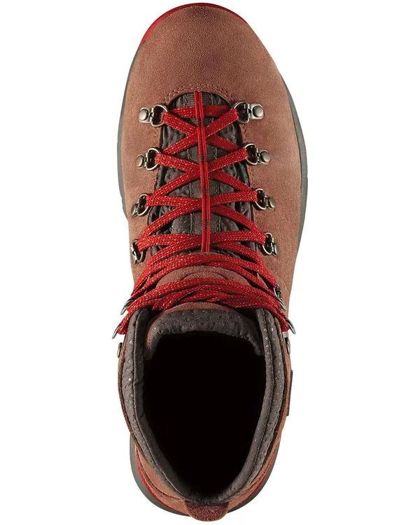 Danner Women's Mountain 600 4.5x22 Hiking Boot Brown/Red