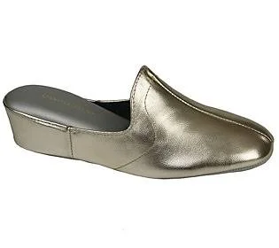 Daniel Green Women's Glamour Pewter Slipper 6.5 M