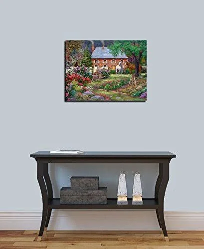Cortesi Home &The Sweet Garden& by Chuck Pinson, Canvas Wall Art, 40x22 x 54x22