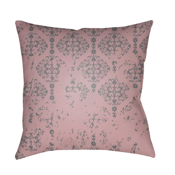18x22 Purple and Gray Square Pillow Cover with Knife Edge